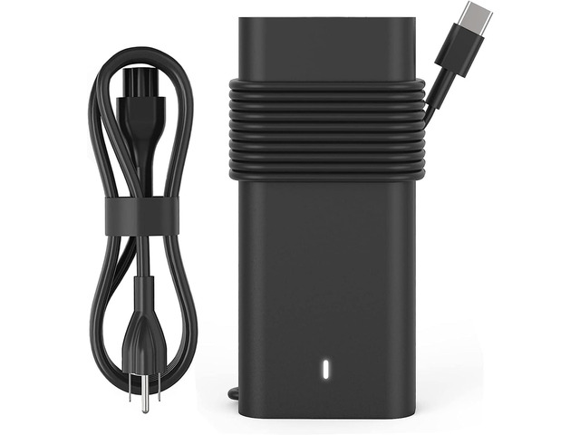 New Slim 65W 60W Laptop Charger Compatible with DELL Latitude 5420 5520 5320 5430 5290 7410 7420,Chromebook 3100, XPS All Series Fast Charging Type...
