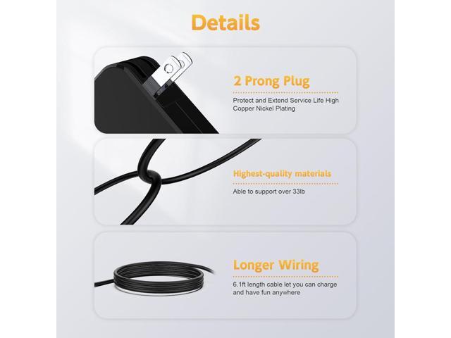 65W Charger Compatible with Lenovo IdeaPad 1/1i/3/3i/5/5i Laptop- IdeaPad 110 110S 310 320 330 330s 510 520 530s 710s AC Adapter; IdeaPad S145 S340...
