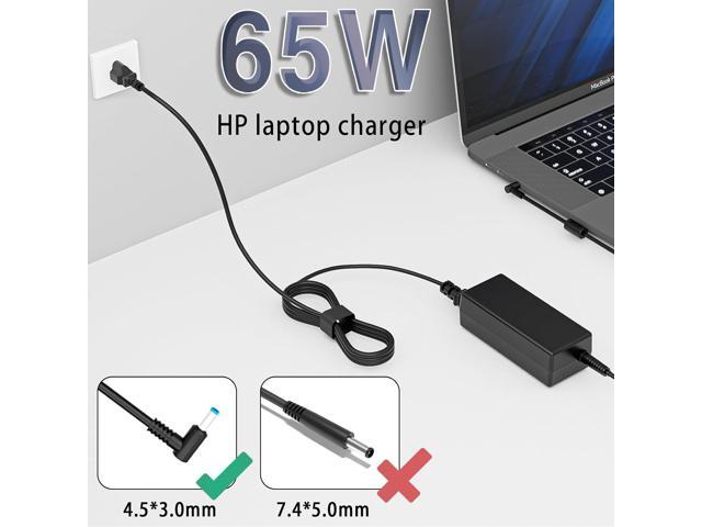 19.5V 3.33A 65W Laptop Charger for HP Elitebook 840 850 845 830 820 G3 G4 G5 G7 G8 G9, HP ProBook, Envy, Pavilion, Spectre, Stream, Notebook 15...