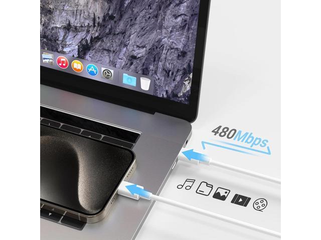 iPhone 15 Charger Fast Charging iPhone 15 Pro Max Charger Type C Charger Block iPad Pro Charger with 2 Pack 6FT Cable for iPhone 15/15 Plus/15...