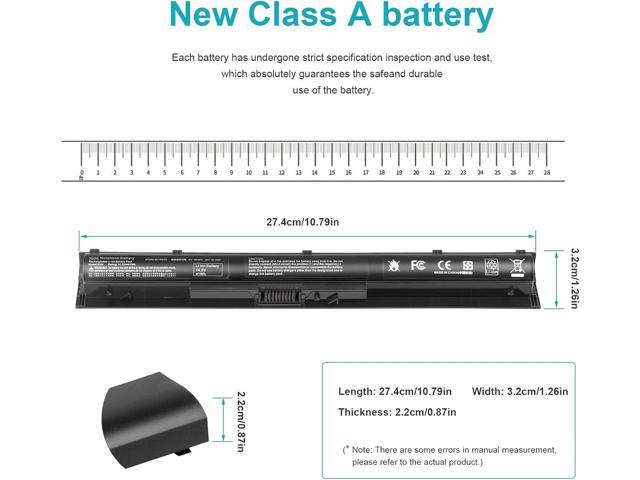 800049-001 KI04 Battery for HP Pavilion15-ab 15-an 17-g 15t-ab100 17t-g100 Series 15-ab143cl 15-ab223cl 15-ab153nr 15-an044nr 14-ab166us 17-ab220nr...