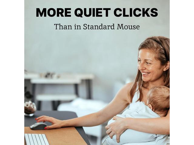 Silent Mouse Wireless Computer Mouse Wireless, Mouse for Laptop, Mouse USB, Mouse for Chromebook, Mouse Cordless, Mouse Inalambrico, PC Mouse,...