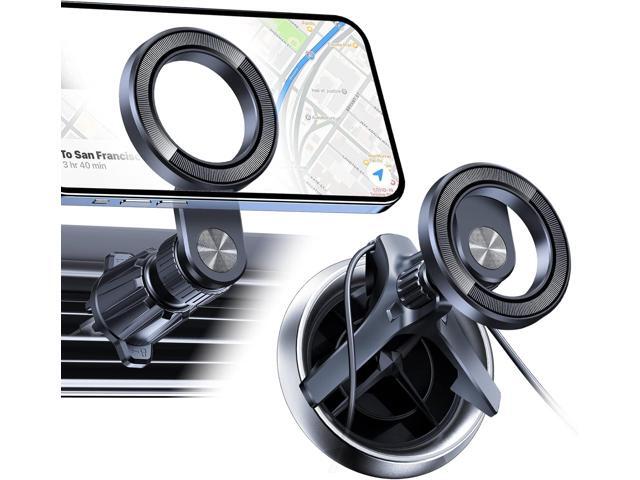 OQTIQ Compatible with MagSafe Vent Phone Mount[Round Vent Solution] Magnetic Phone Holder for Car