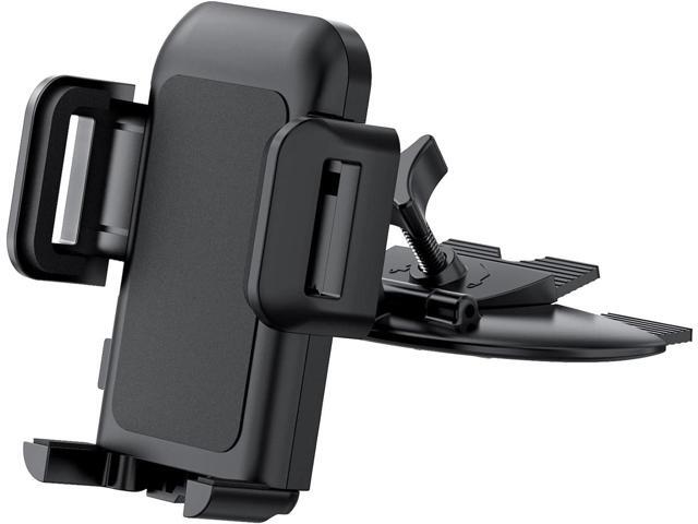 Cell Phone Holder for Car, CD Slot Car Phone Mount, One Button Release Easy Installation CD Player Car Phone Holder Mount Compatible with iPhone 17...