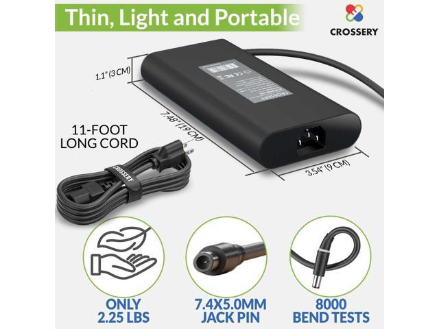 New Slim 240W Laptop Charger for Dell - 240 Watt Dell Laptop Charger Fit for G3 G5 G7 G15 & Alienware M15 M17 M17x x51 - AC Adapter Power Supply...
