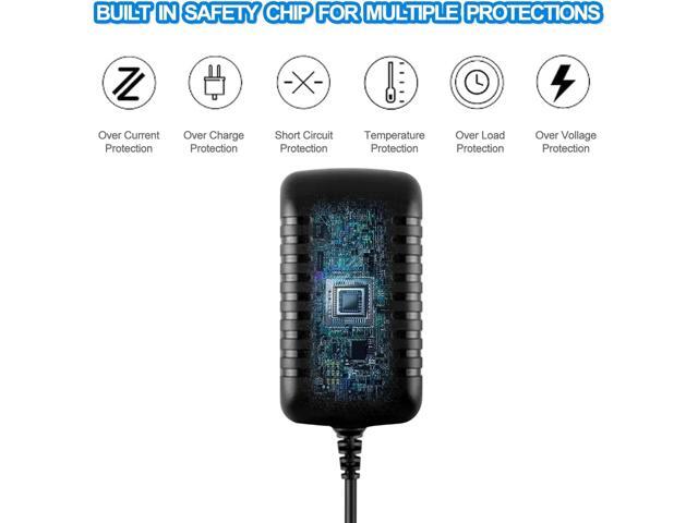 12V 2A Power Supply, Universal Power Adapter with 8 Selectable Plug, Power Adapter for Led Power Supply, CCTV Camera, BT Speaker, GPS, Webcam,...