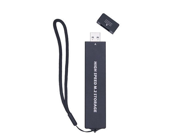 PCI-E NVMe M.2 SSD to USB 3.1 Type a HDD Enclosure Speed Dual NGFF SATA Mobile SSD Hard Disk Box