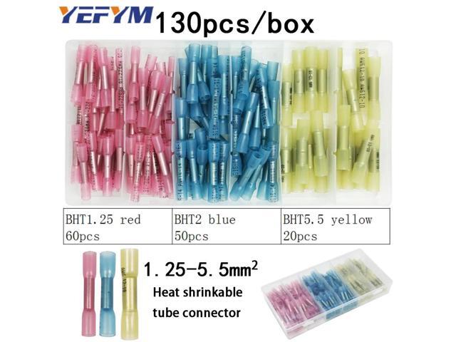 First picture~Heat shrink wire connector terminals and Solder ring terminals waterproof seal cable wire Electrical terminals Various boxes(Red...