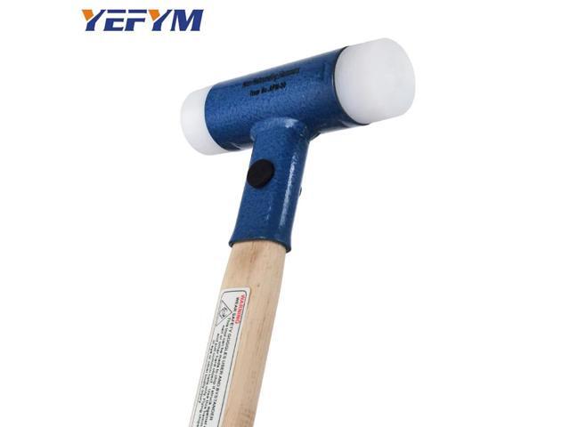 First picture~Double Face Tap Nylon Hammer 30mm-60mm For Multifunctional hand tool hard plastic and Walnut wood handle diameter tools(Weight:...