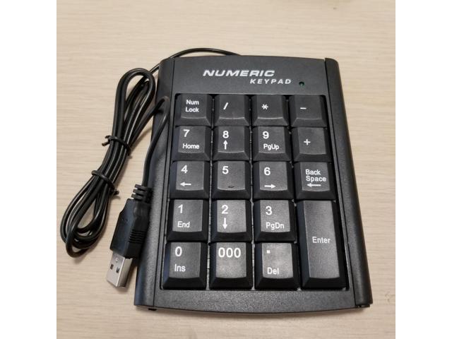USB 19 keys Numeric Number Keypad Keyboard For Laptop Notebook netbook