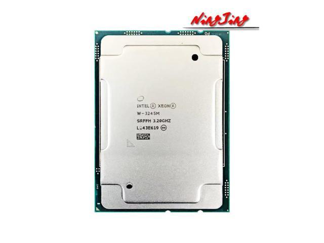 Intel Xeon W-3245M W3245M QS 3.2 GHz Sixteen-Core Thirty-Two-Thread CPU Processor 14NM 205W L3=22M Socket 3647 / P0 / LGA3647-0