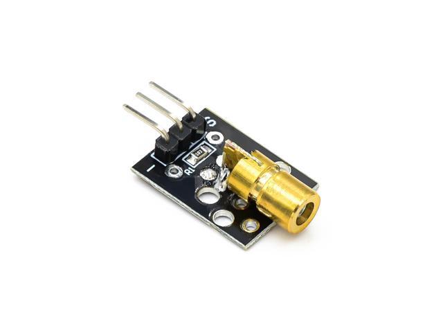 650nm Laser sensor Module 6mm 5V 5mW Red Laser Dot Diode Copper Head for