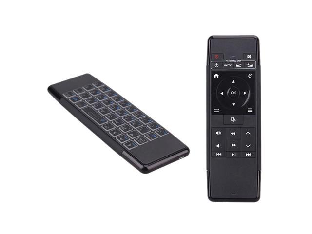 2.4G Backlit Voice Remote Control Air Mouse Remote AntiLost for Android TV Box Max OS Linux PC Projector HTPC Laptop