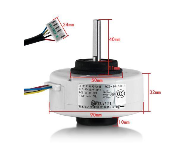 Air Conditioner Parts DC brushless motor WZDK20-38G-1 SIC-37CVL-F120-1 Air conditioning fan motor photo