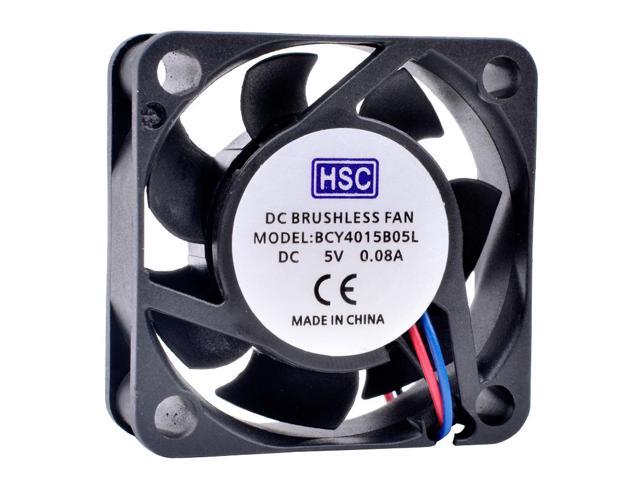 BCY4015B05L 4cm 40mm fan 40x40x15mm DC5V 0.08A 3 lines double ball mute cooling fan for industrial router