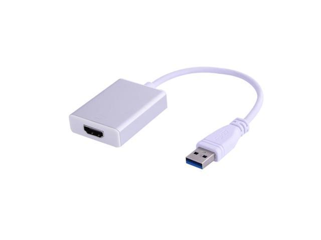 HD 1080P USB 3.0 to HDMI Converter Adapter Cable USB to HDMI External Video Card Multi Monitor Adapter for Windows 7/8/10 Laptop