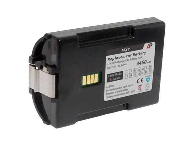 Replacement Extended Battery for LXE MX7 Tecton Scanner. 3450 mAh
