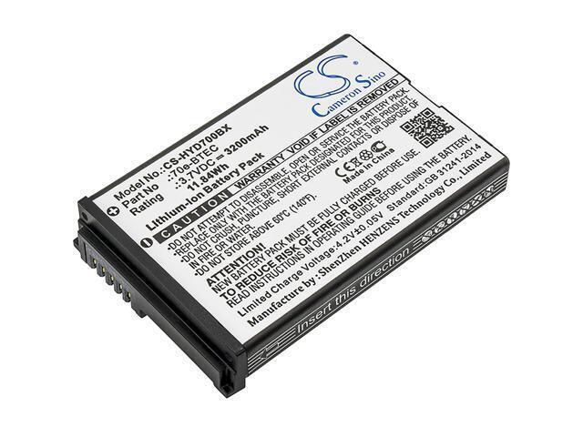Battery for Dolphin 60S-BATT-1 70e-BTEC 60s 70e 75e Captuvo SL42 Sled