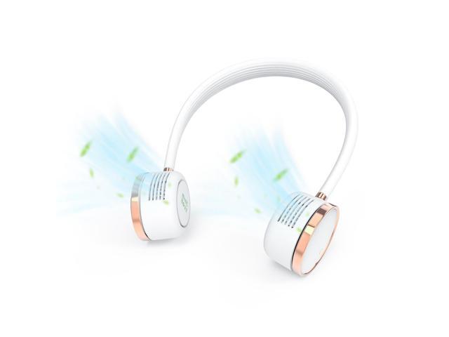 Neck Fan, Minthouz Neck Cooler Fan, 2000 mAh Battery Operated, Headphone Design, Portable Neck Fan, Hands Free Bladeless Fan, Wearable Personal...