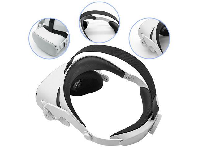 VR Headset Accessories Adjustable For Oculus Quest 2 VR Head Strap Elite Strap Replacement Reality Protective Increase Virtual