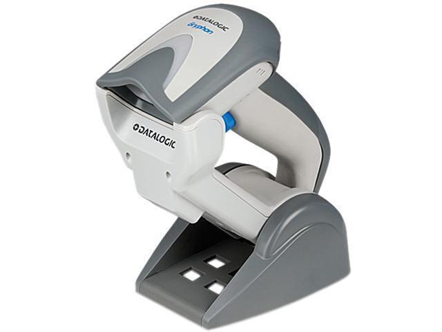 Gryphon GM4132 General Duty Handheld Cordless Linear Imager w 's STAR Cordless System, 910MHz, USB, RS-232, KBW, Wand Emulation, White, USB Kit -.