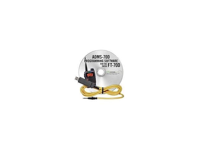 Programming Software and USB57B cable for the Yaesu FT70D Dual Band Digital HT