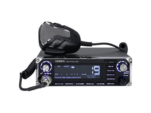 BEARTRACKER 885 Hybrid Full-Featured CB Radio + Digital TrunkTracking PoliceFireAmbulanceDOT Scanner w BearTracker Warning System Alerts,...
