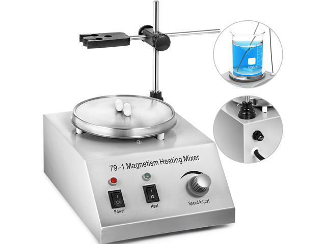 79-1 Hot Plate Magnetic Stirrer Mixer Stirring Lab 1L Dual Control 0-2400rmin