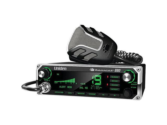 BEARCAT 880 CB Radio with 40 Channels and Large EasytoRead 7Color LCD Display with Backlighting Backlit Control KnobsButtons NOAA Weather Alert...