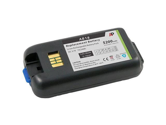IntermecNorand CK3 Scanner Replacement Battery 5200 mAh Extended Capacity