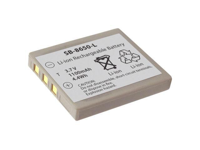 Replacement Battery for LXE 8650, 8670, 1602g Scanners. 1100 mAh