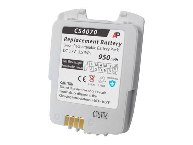 Replacement Battery for CS4070 Companion Scanner. 950 mAh 82-97300-02