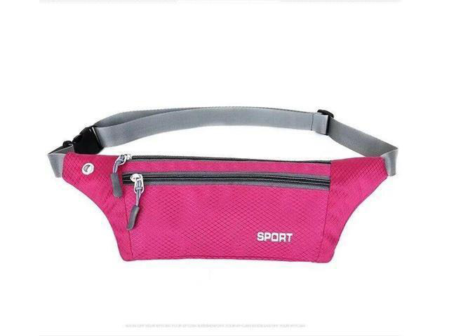 Waterproof Running Belt Fanny Pack Waist Pouch Outdoor Camping Hiking Zip Bag