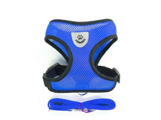 Mesh Padded Soft Puppy Pet Dog Harness Breathable Comfortable Many Colors S M L