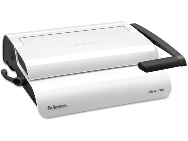 Fellowes Inc. Pulsar Manual Comb Binding System, White Pulsar Manual Comb Binding System