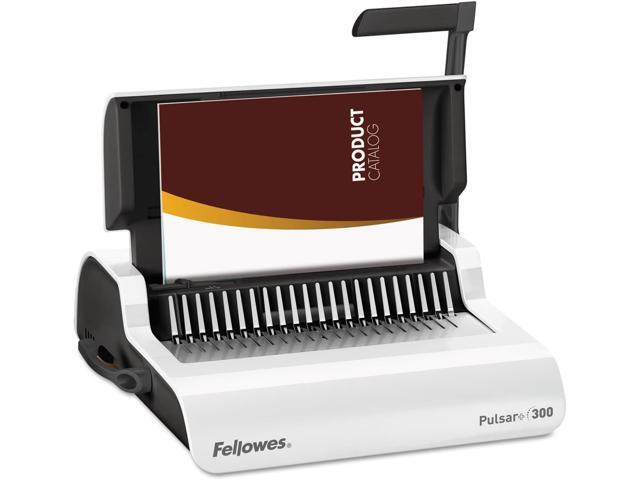 Fellowes Inc. Pulsar Manual Comb Binding System, White Pulsar Manual Comb Binding System