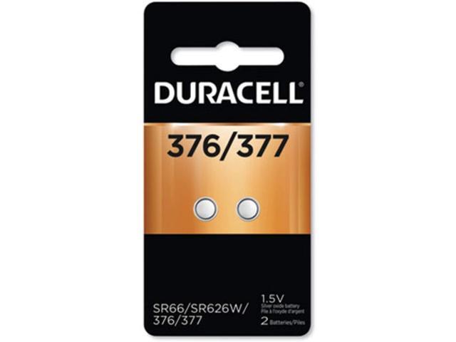 Button Cell Battery, 376/377, 1.5 V, 2/Pack D377B2PK
