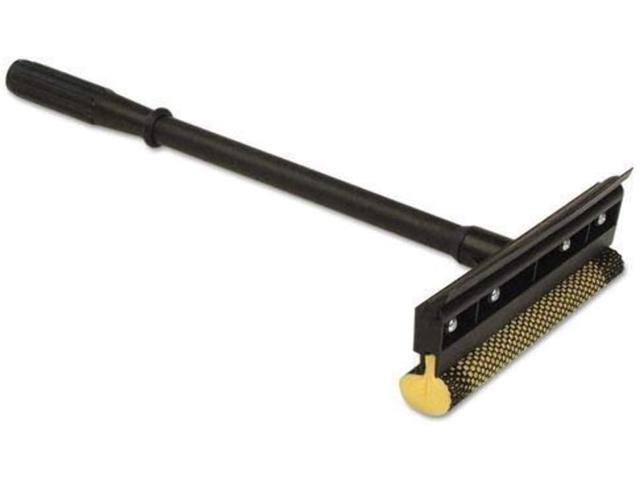 Boardwalk General-Duty Squeegee 8' Sponge Head/Rubber Blade 16' Plastic Handle 816