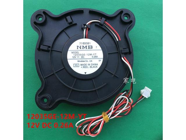Refrigerator parts refrigerating cooling fan NMB12035GE-12M-YT 12V DC 0.26A photo