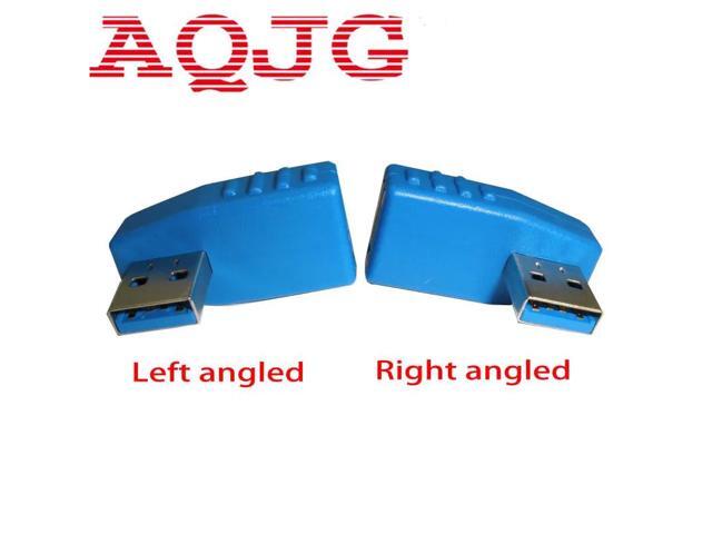 USB 3.0 Right Left angle 90 degree Male To A Female Adapter Converter USB 3.0 AM/AF Connector for laptop PC Computer