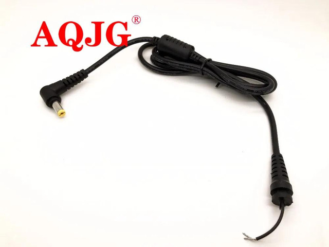 10PCS 5.5*1.7mm / 5.5x1.7mm DC Power Charger Plug Cable Connector for Acer Laptop adapter, 1.2m