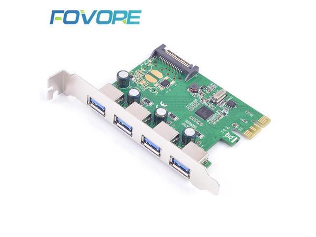 USB port PCI e card adapter PCI express to USB 3.0 4 ports Adapter Expansion Card USB3 to PCI-e Converter NEC chip