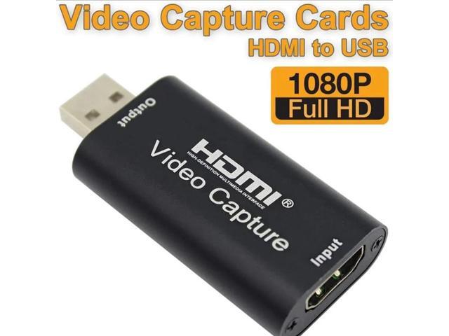 Video Card HDMI Video Capture Card VHS USB 2.0 Grabber Recorder 4K 1080P for PS4 Game DVD Camcorder HD Camera Live Streaming