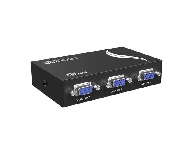VGA Switch 2 input Port 1 output D-sub switcher PC Selector monitor share MT-VIKI Maituo 15-2CF