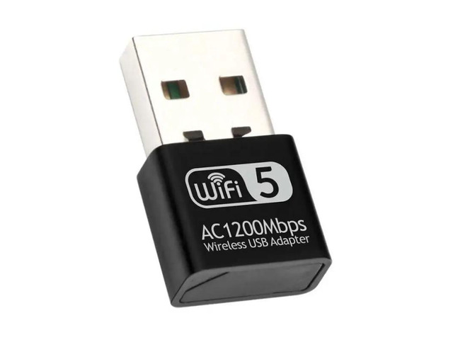 Dual Band 1200Mbps USB Wifi Adapter 5.8GHz / 2.4GHz Wifi Receiver Wireless Network Card