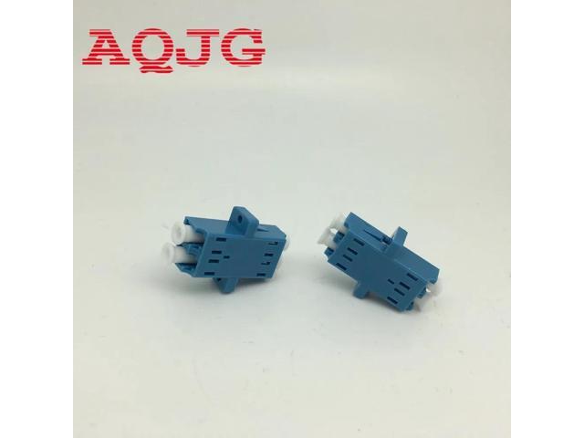 10PCS Lc fiber optic adapter fiber optic coupler double lc fiber optic connector lc duplex coupler