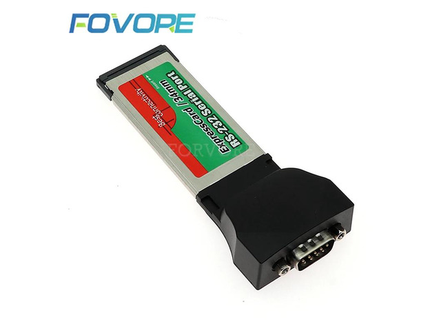 ExpressCard adapter 34 mm 54 mm ExpressCard Serial DB9 COM RS232 adapter Express Card to RS232 converter for Laptop