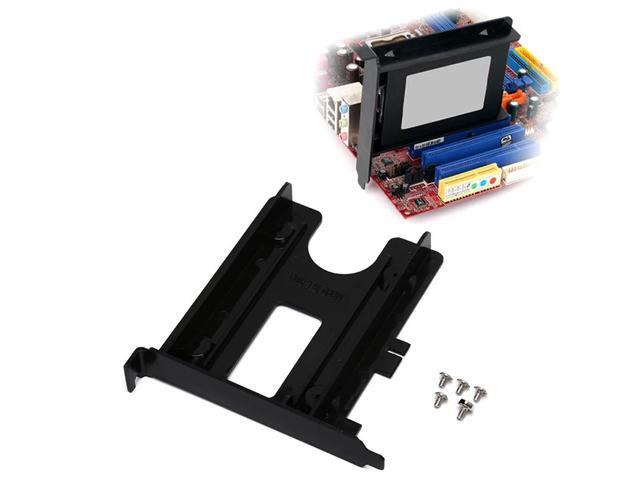 PCI Slot 2.5inch HDD SSD Rear Panel Mount Bracket Hard Drive Adapter Tray Caddy
