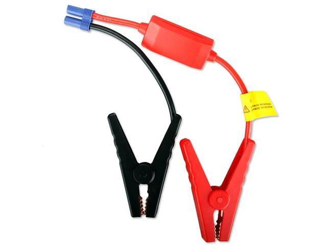 Multifunctional Car Emergency Start Power Clip,Car Terminal Clip-on Power Jack Socket Adapter EC5 Cable//1PC
