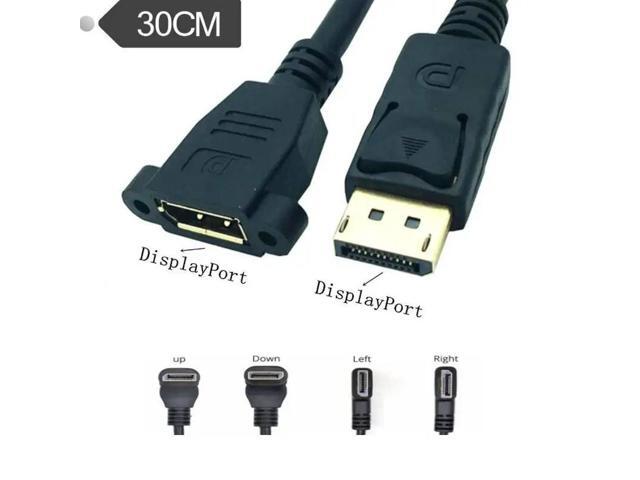 DisplayPort Extension Cable DP to DP Extension Cable Male to Femlae 0.3M Cord